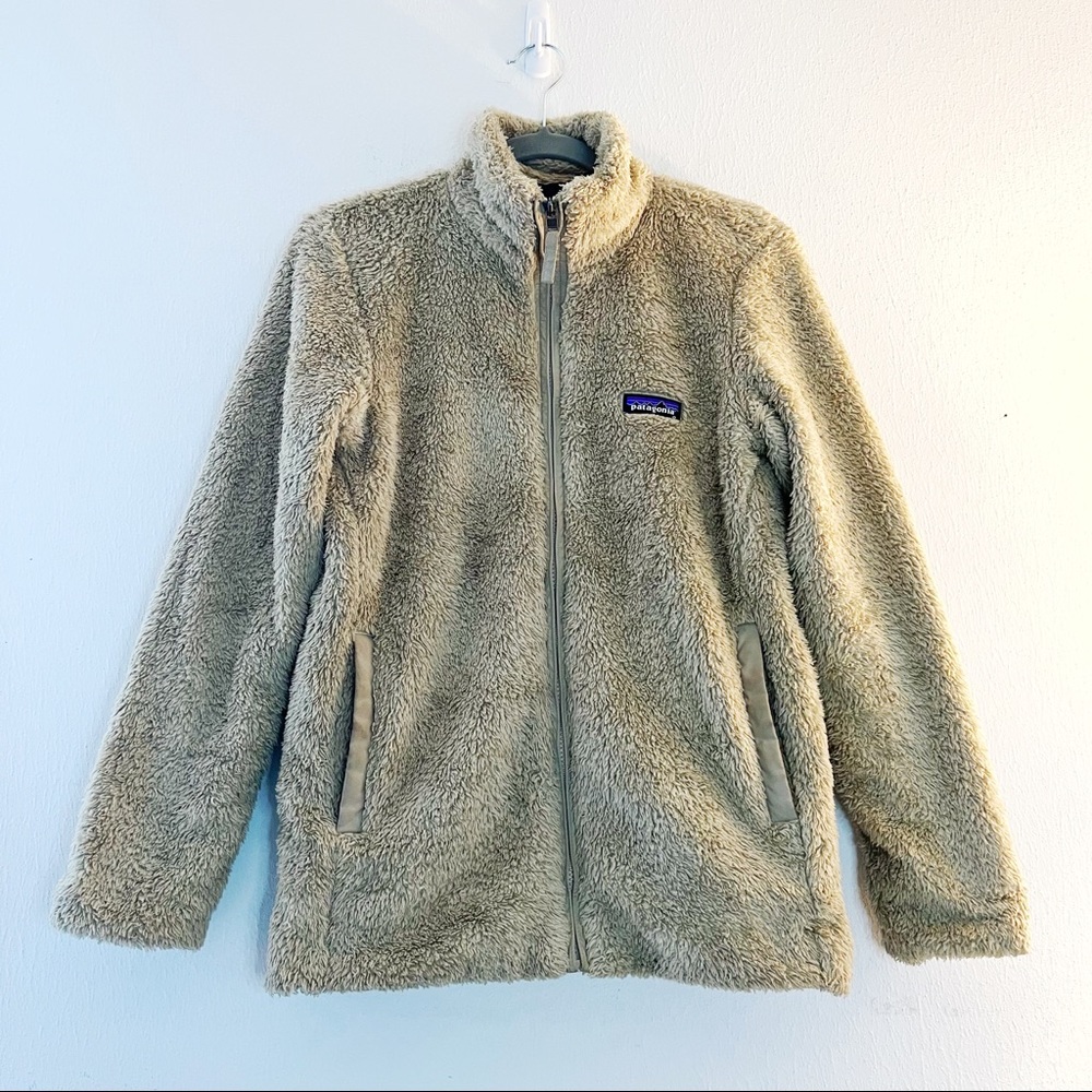 Patagonia Fleece Women’s Los Gatos Jacket in El Cap Khaki Sz XS EUC